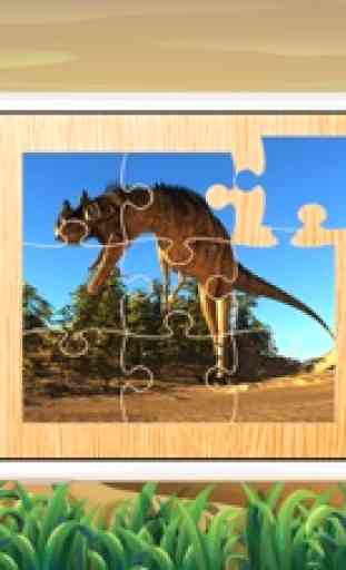 Puzzle jogos do dinossauro Dino para crianças Cria 1