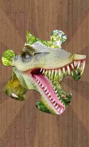Quebra Cabeça de Dinossauro 1