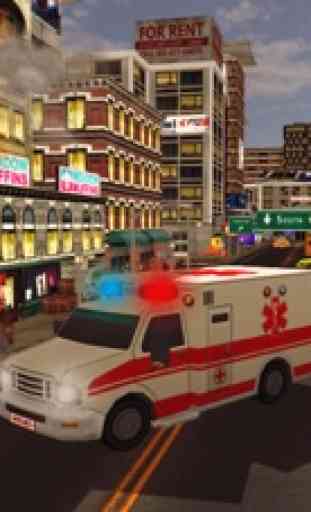 simulador de ambulância 2017 - 911 rescue driving 1