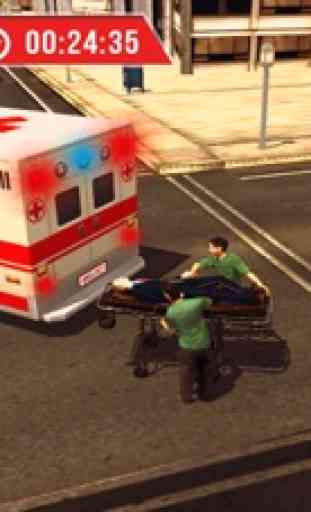 simulador de ambulância 2017 - 911 rescue driving 4