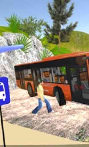 Simulador de driver de ônibus offroad extremo 3