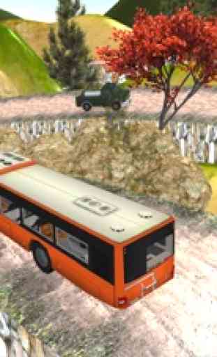 Simulador de driver de ônibus offroad extremo 4