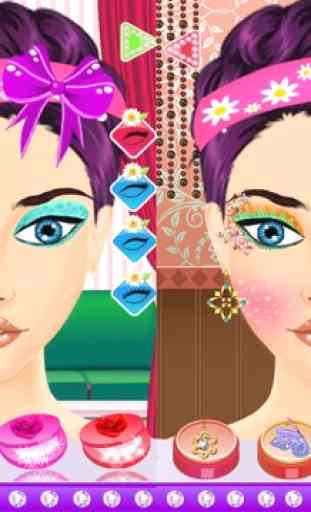 Jogos de meninas - casamento maquiagem salão jogos de Tina online para meninas 3