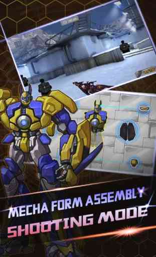 Gaint-b: triple forma robô vs Monstro jogos 2