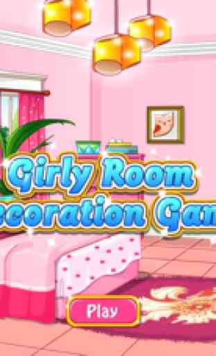 Girly room decoration game 1