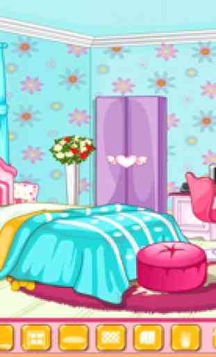 Girly room decoration game 4