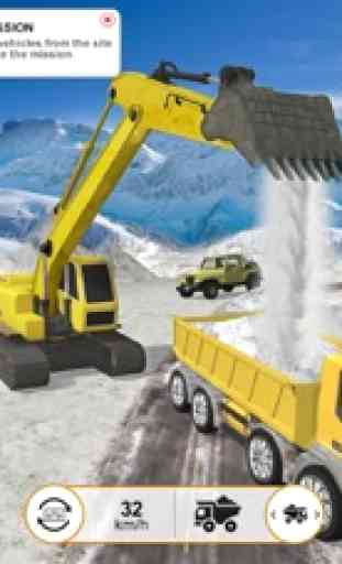 Hill Climb Excavator Crane Simulator - Driving Heavy Excavator Machinery in Offroad Mountains 1