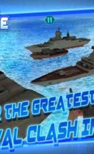 Gunship batalha 3D - Navio de Guerra Combate 3