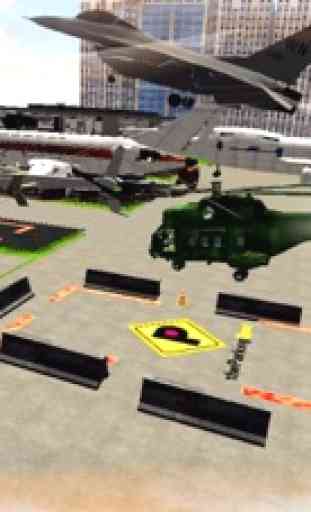 Helicóptero Aeroporto 3D Estacionamento Simulator 1