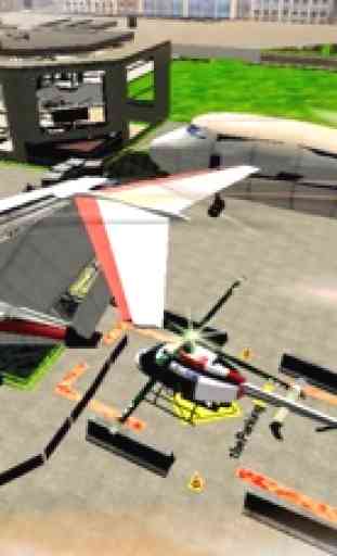 Helicóptero Aeroporto 3D Estacionamento Simulator 2