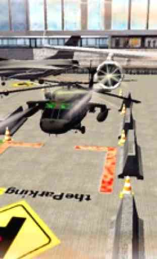 Helicóptero Aeroporto 3D Estacionamento Simulator 4