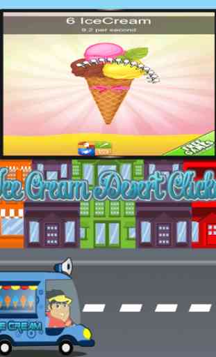 Ice Cream Dessert Clicker 4