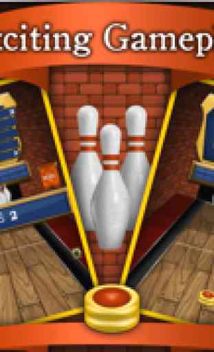 Knights of Bowling Alley Lite : Um jogo de boliche legal populares - o melhor top 10 pin tigela Fun Jogos para crianças - Viciante e esportes 3D engraçados App grátis - incrível multiplayer ocasionais Física Apps 2