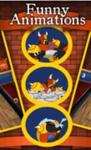 Knights of Bowling Alley Lite : Um jogo de boliche legal populares - o melhor top 10 pin tigela Fun Jogos para crianças - Viciante e esportes 3D engraçados App grátis - incrível multiplayer ocasionais Física Apps 3