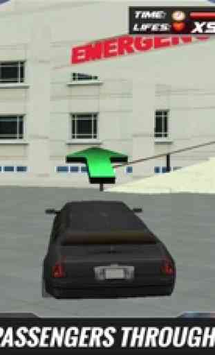 Limousine simulador de motorista de carro 3D - dirigir a limusine de luxo e levar os convidados vip no city tour 3