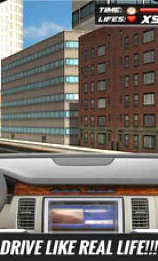 Limousine simulador de motorista de carro 3D - dirigir a limusine de luxo e levar os convidados vip no city tour 4