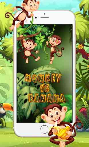 King Kong come a banana selva jogos para crianças correr 1