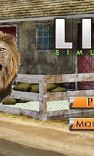 Lion Simulator 3D -Safari simulação caçador de ani 1
