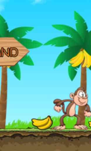 Macaco Adventure - Execute Recolha Banana Almoço 1