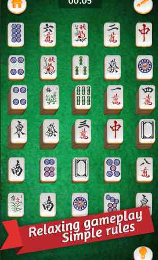 Mahjong Gold Solitário 4