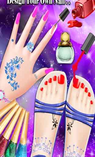 Manicure Pedicure and Spa Games for Girls, teens and kids 2