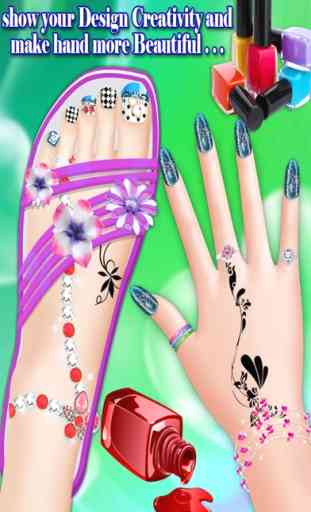 Manicure Pedicure and Spa Games for Girls, teens and kids 4