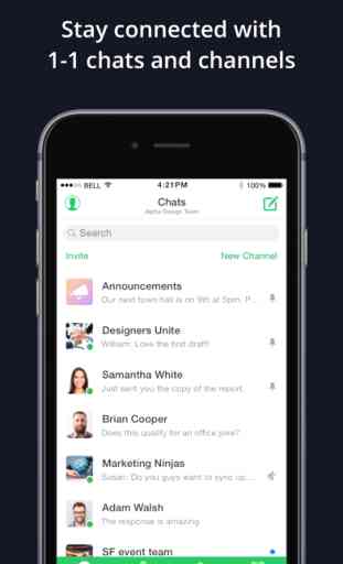 Flock: Team Communication App 1