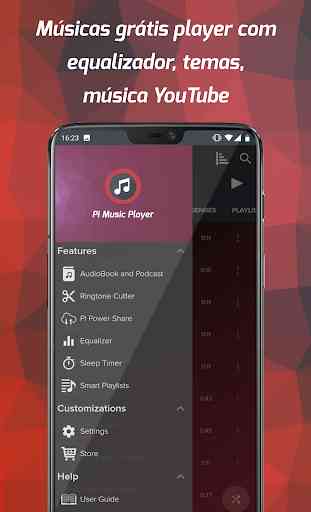 Pi Music Player - Músicas grátis player & YouTube 1