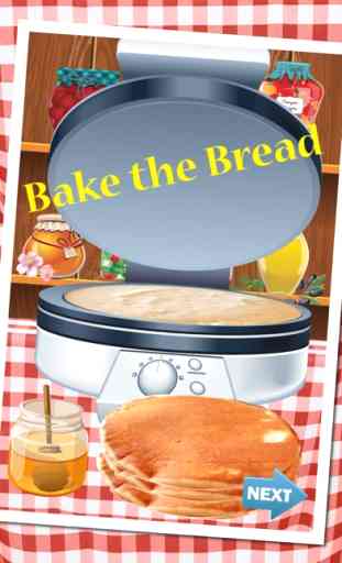Criador Pancake Bakery jogo - Fazer, Fazer Doces & Empilhamento de torre pancake 3