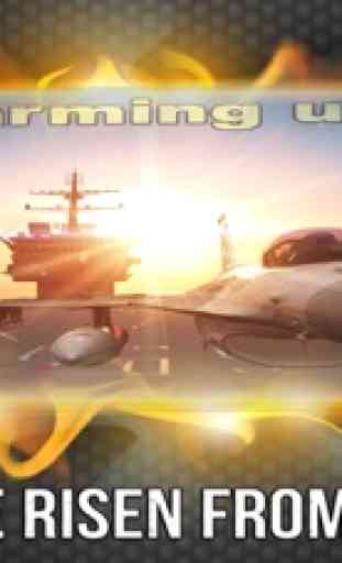 Navy fighter 3D - F-18 aventura turbo ace pela supremacia contra tempestade ar jato de ataque (versão arcade HD) 3