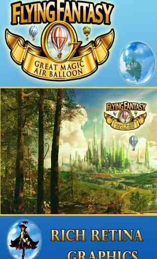 Oz Voar Fantasy-A Great Game Race no mágico balão de ar quente 1