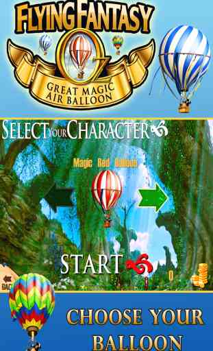 Oz Voar Fantasy-A Great Game Race no mágico balão de ar quente 3