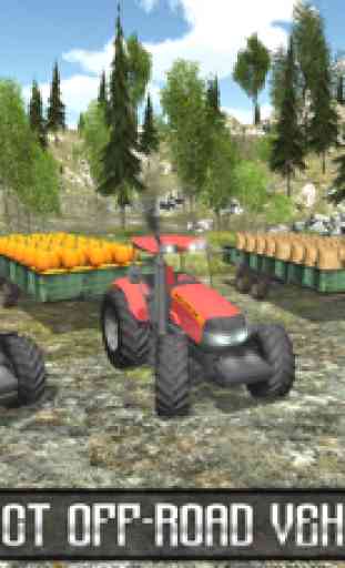 Offroad Farming Tractor Cargo 3