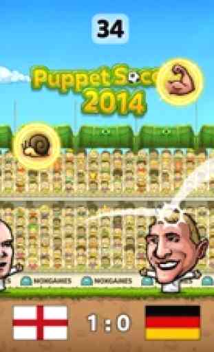 Puppet Soccer 2014 - campeonato de futebol na cabeça grande Marionette Mundial 3