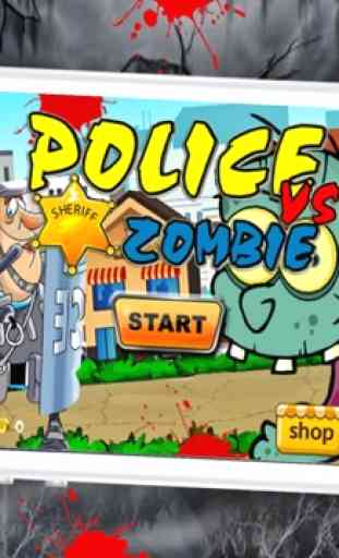 Polícia VS Zombies Ate My Friends Jogo Run Z2 3