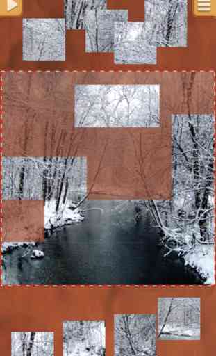 Neve Paisagens Quebra Cabeça - Imagens De Inverno 3