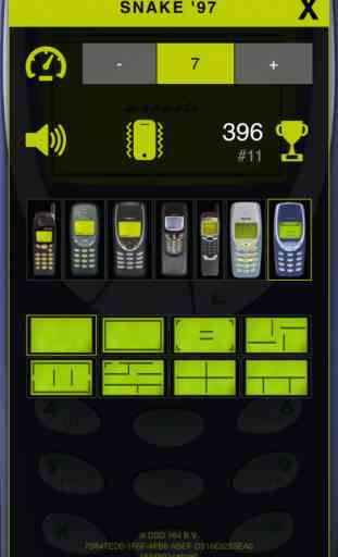 Snake '97: retro de telemóvel 3