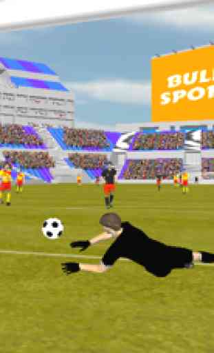 Soccer 2017 Spill - Real Football Striker Mål HD.. 3