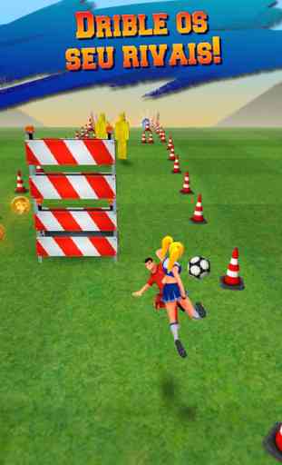 Soccer Runner: Unlimited football rush! 3