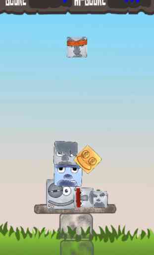 Stack the Blocks Free ( O melhor torre Fun construir jogos para meninos, meninas e crianças - um fresco Engraçado FallDown 3D Jogos Grátis - céu casa construção Física, empilhamento App ) 2