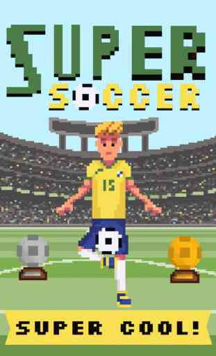 Super Futebol – Campeão do Mundo Jogo de Futebol de Toques de 8 Bits 1