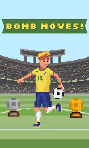 Super Futebol – Campeão do Mundo Jogo de Futebol de Toques de 8 Bits 2