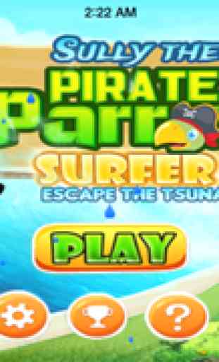 Sully o Papagaio Pirata Surfista - Fuja do Tsunami 1