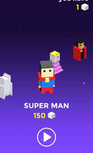 Superhero Cube Jump: Path Cor Jogos Bloco 2