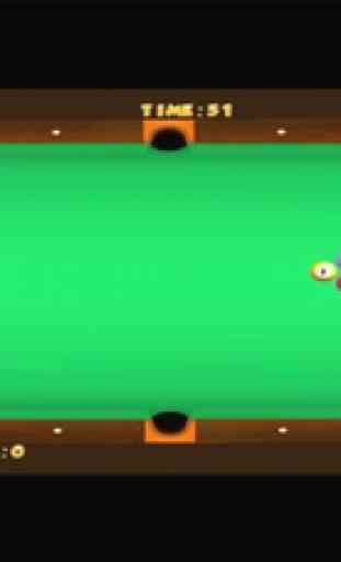 Velocidade Bilhar Pool: gratuito Snooker Ball Game 2