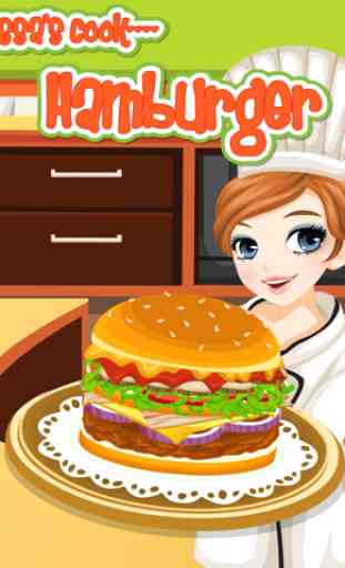 Tessa’s Hamburger - aprender a fazer suas hamburguer neste jogo de culinária para crianças 4