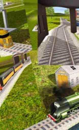 Trem, simulador, conduzir, trem, motor 1