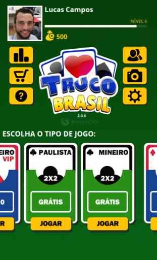 Truco Brasil - Online com voz 3