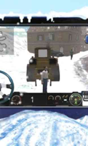 Inverno Neve Truck Mover driver Simulator 2